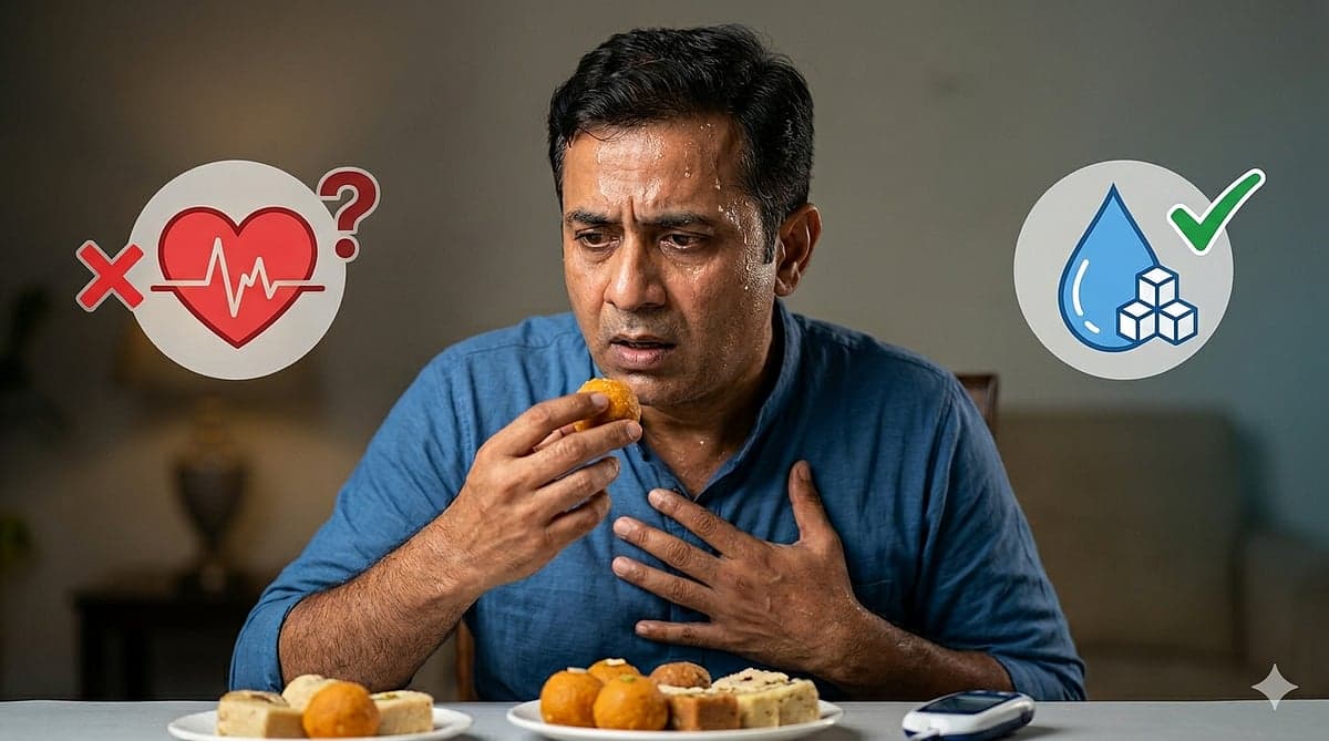 Doctor Vikatan: எப்போதும் அதிக வியர்வை... மாரடைப்பின் அறிகுறியாக இருக்குமா?