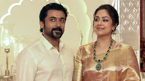 Suriya: "So proud of you..." - ஜோதிகாவின் படத்தைப் பாராட்டிய சூர்யா!