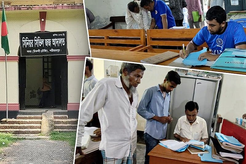 শহর নয়, গ্রামেই চলছে ১৫০ বছরের পুরোনো আদালত