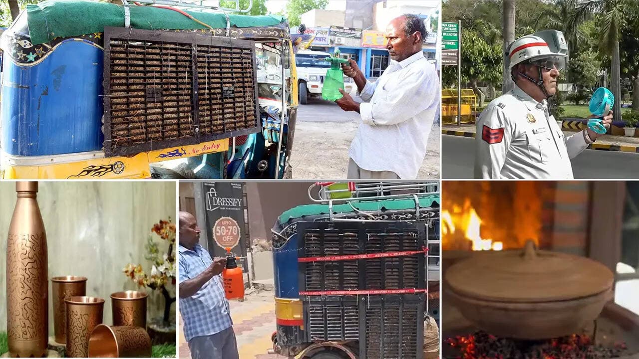 Desi jugaads against heatwaves: Indians mix old hacks and new tech