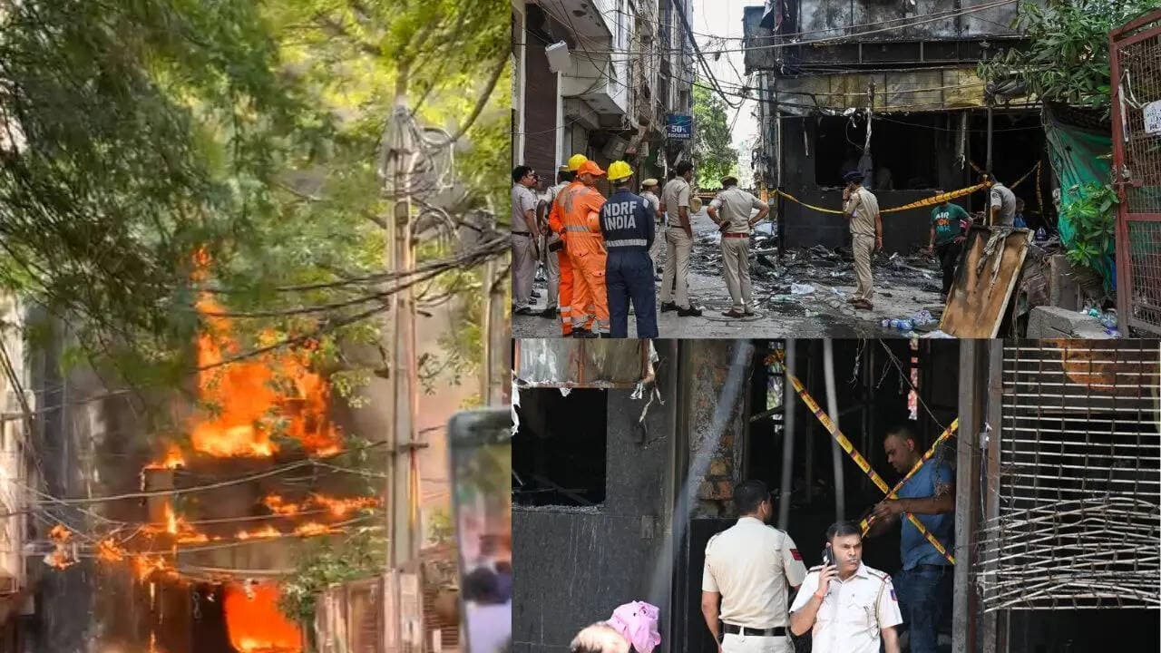 Illegal construction, locked terrace, multiple lapses: What made Delhi hotel fire rescue ops difficult