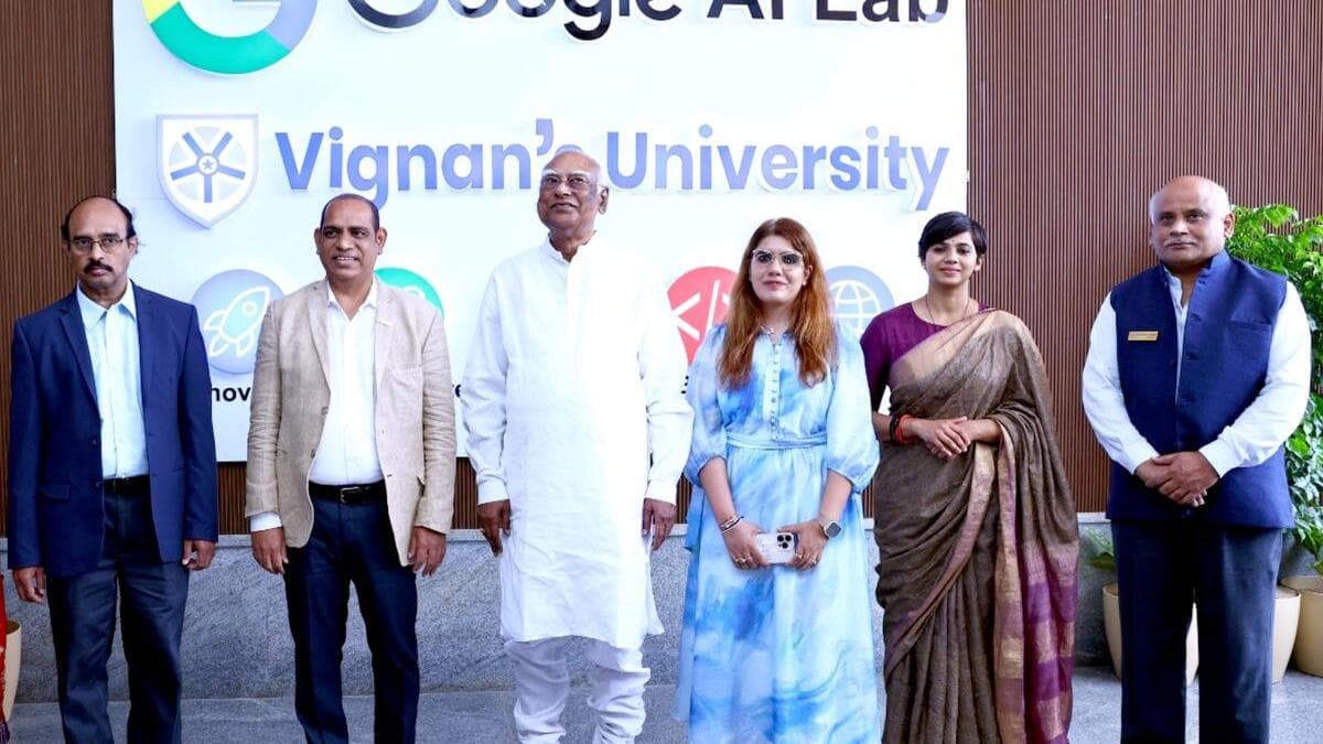 Google AI lab inaugurated at Vignan’s University in A.P.