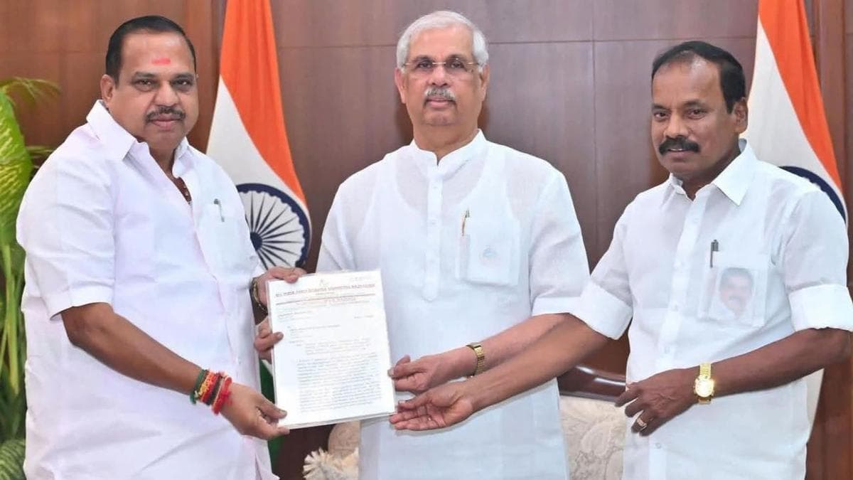Edappadi Palaniswami urges Tamil Nadu Governor to take steps against ‘horse-trading’ by TVK-led government
